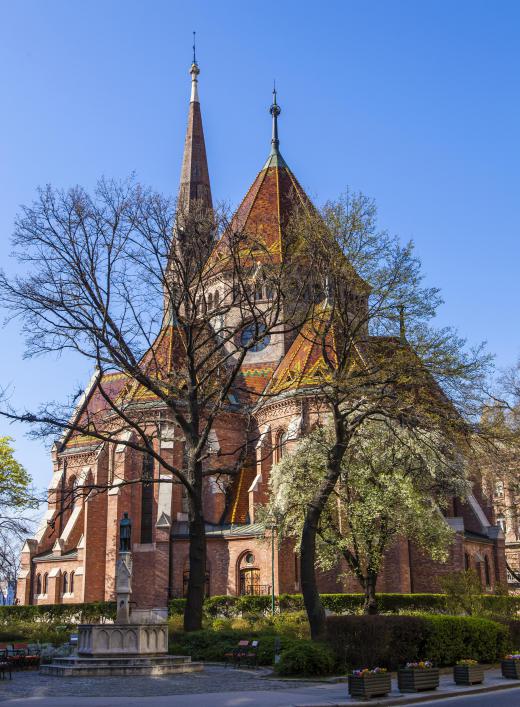 Churches can be adapted for use as schools, community centers, or even a theater.