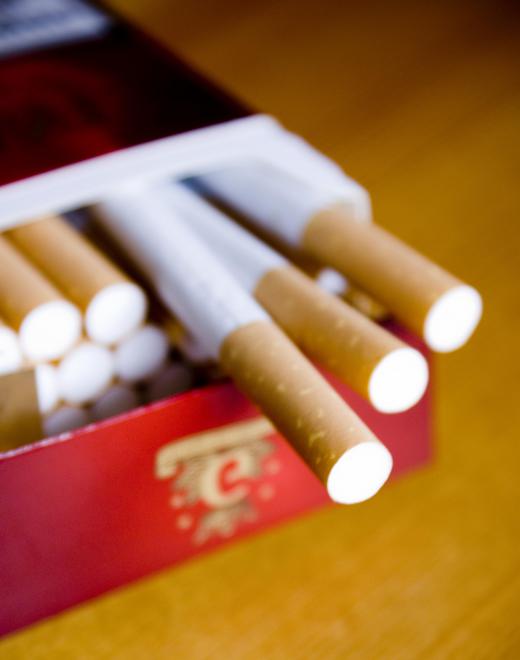 Olefin is a common fiber used in cigarette filters.
