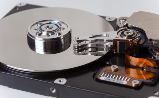 Computer hard drives are coated with metallic films using DC sputtering.