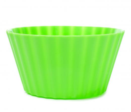 An array of kitchenware, such as cupcake molds, are now made of silicone.