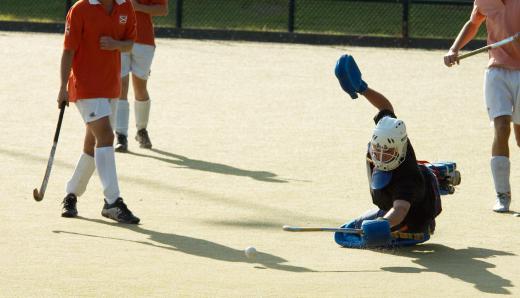 Kevlar is used in the construction of field hockey sticks and other types of sports equipment.