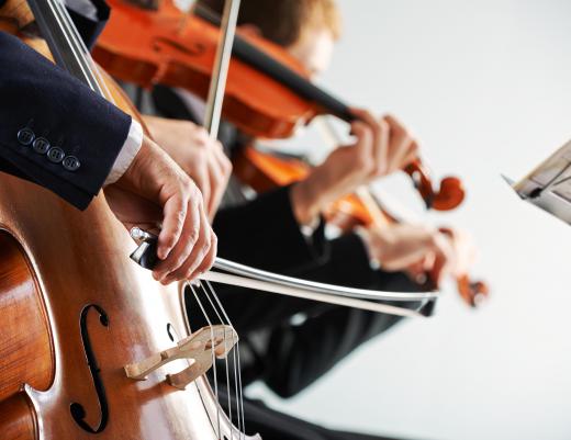 The wires used in violins and cellos are made using drawn wire.