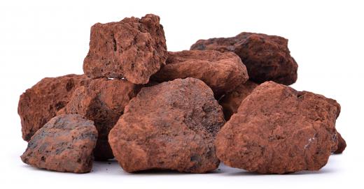 Galvanized iron is iron ore that has been refined and coated with zinc.