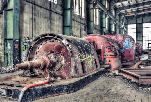 Turbines have been used to generate electricty from working fluids in power plants for over a century.