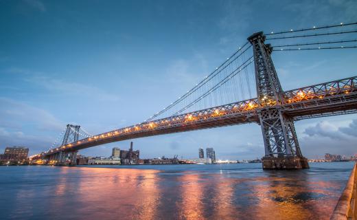 Kevlar may be used in the suspension cables on suspension bridges.