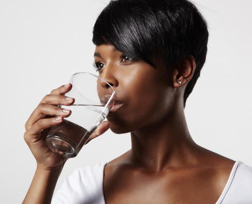 UVGI is used to treat drinking water.