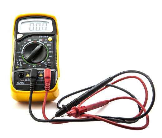 Electric current is measured using an ammeter.