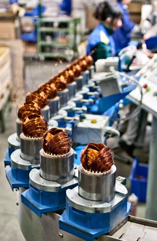 Production lines, or assembly lines, are efficient and quick ways to produce finished products while keeping overall costs lower.