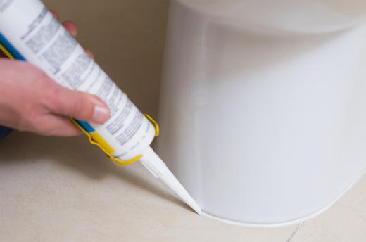 Caulking may be applied directly from its tube without the need for a caulking gun.