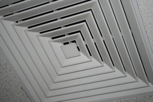 An HVAC diffuser.