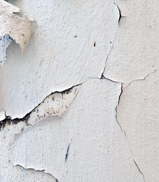 Sandblasting can be used to remove old paint.