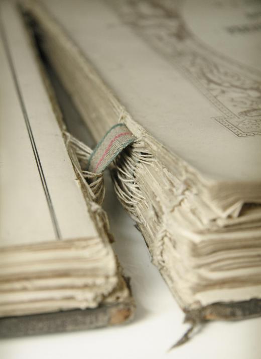 Some book binderies restore damaged books.