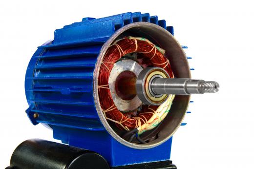 An electric motor runs with an electric actuator.