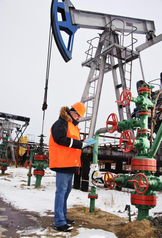 Oil drilling makes use of suction line piping to supply drill mud to the rig.