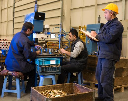 A machine shop is a facility with equipment and supplies for machining, a process where parts are cut, fabricated, and finished to prepare them for use.