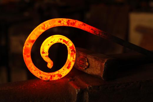 Forging is the process of heating metal in order to manipulate it into desired forms and shapes.