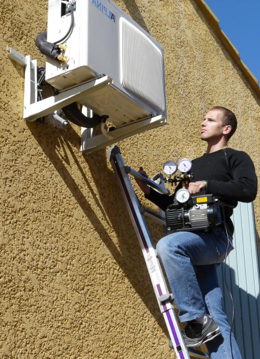 Because they often develop small leaks, air conditioners usually require refrigerant charging at some point.