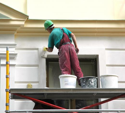 Painters use painter's tape to protect certain surfaces they wish to remain free of paint.