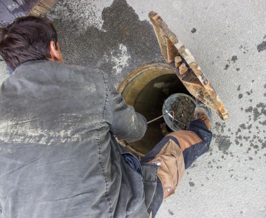 Sanitation workers are required to have confined space training.