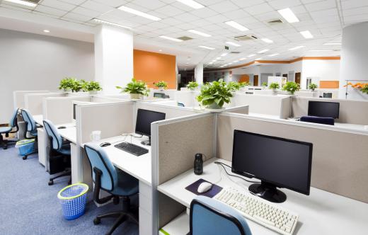 Skylights can be used to bring brightness to work areas like cubicles where providing each individual work space with enough lighting may be extremely challenging.