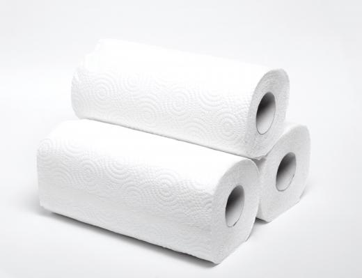 Market pulp is used in paper towels.