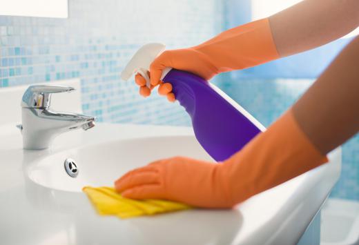 Some cleaning products and disinfectants list formaldehyde as an ingredient.