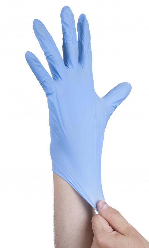 Latex-free gloves are meant to be one time use only.