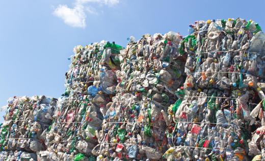 While some plastics may be recyclable, they are not considered sustainable.