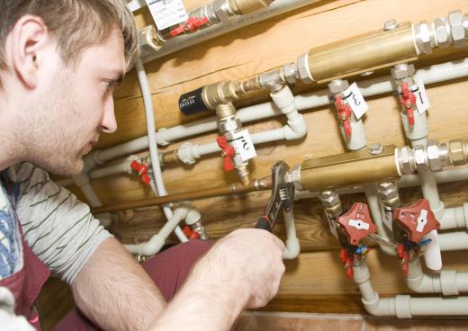 The detection and repair of leaks is a common service offered by plumbers.