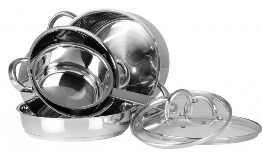 Semi-steel is used to make cookware.