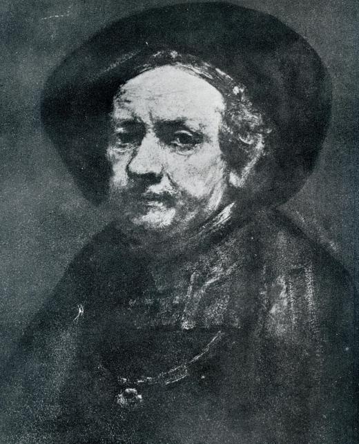 Etching was a technique once used by many artists such as Rembrandt.