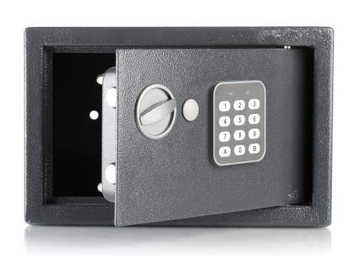 Some digital safes utilize a lock solenoid.