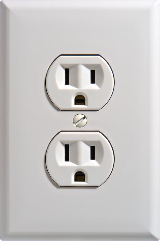 An electrical outlet.