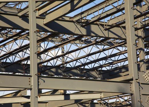 Steel beams can be used for beam construction.