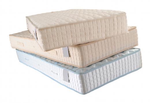 Mattresses may be made with high density foam.