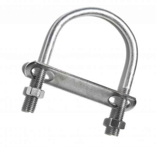 One common type of cable clamp is a U-bolt clamp.