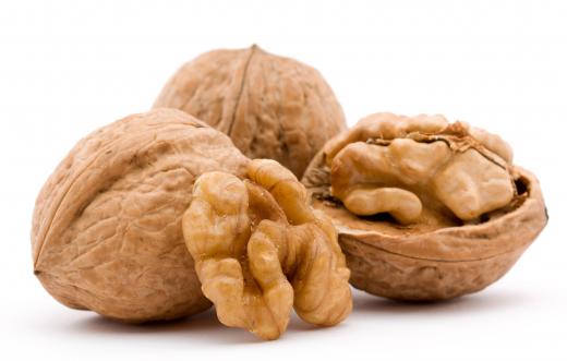 Walnuts shells are often used in sandblasting.