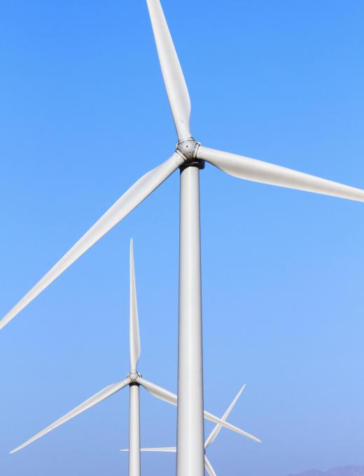 Wind turbine farms are subject to grid code regulations.