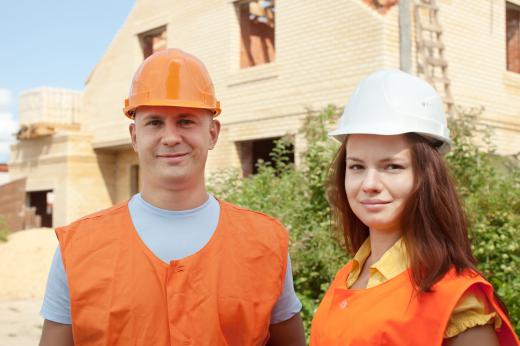 Many construction jobs take place outside.