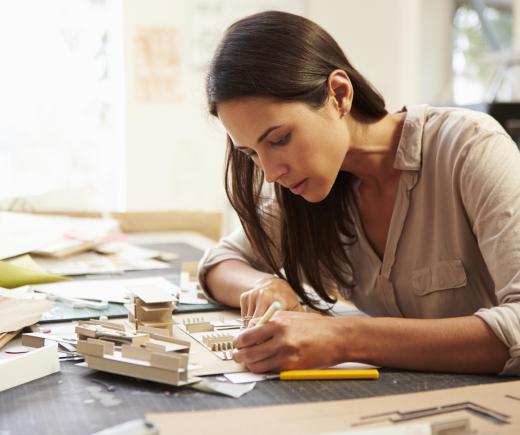 A scale model of a building is a type of mockup.