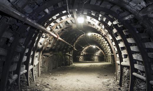 Mantrips transport miners in and out of a mine.