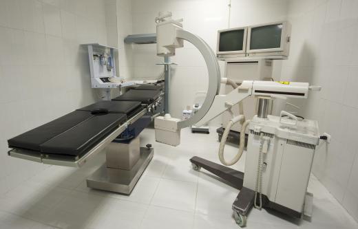 Radiographic testing involves the use of an X-ray machine.